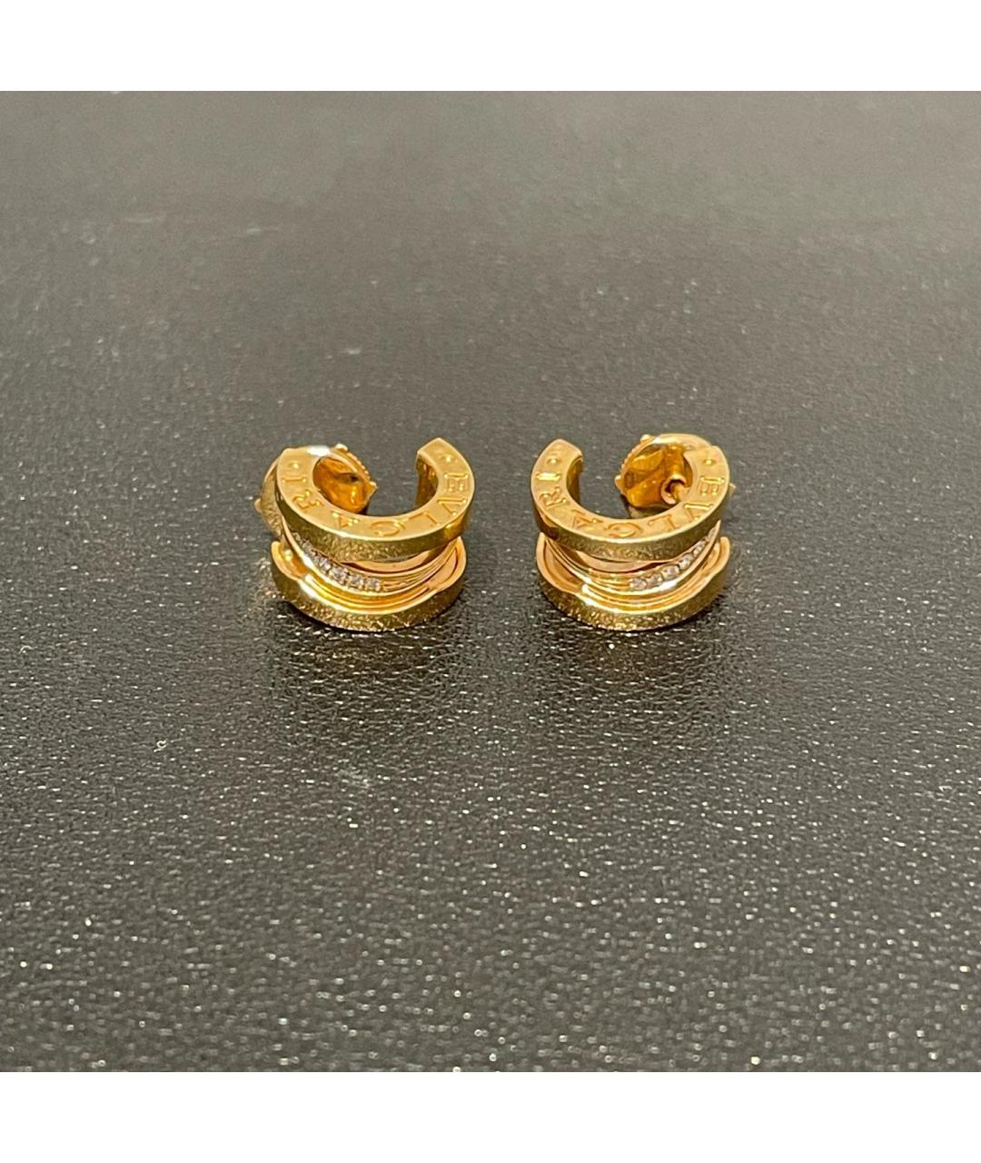 BVLGARI Золотые серьги, фото 2