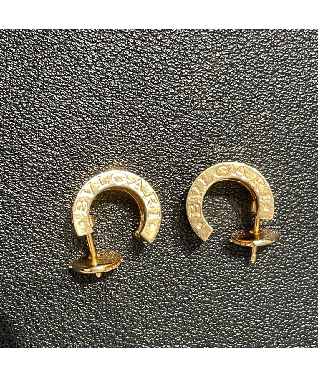 BVLGARI Золотые серьги, фото 3