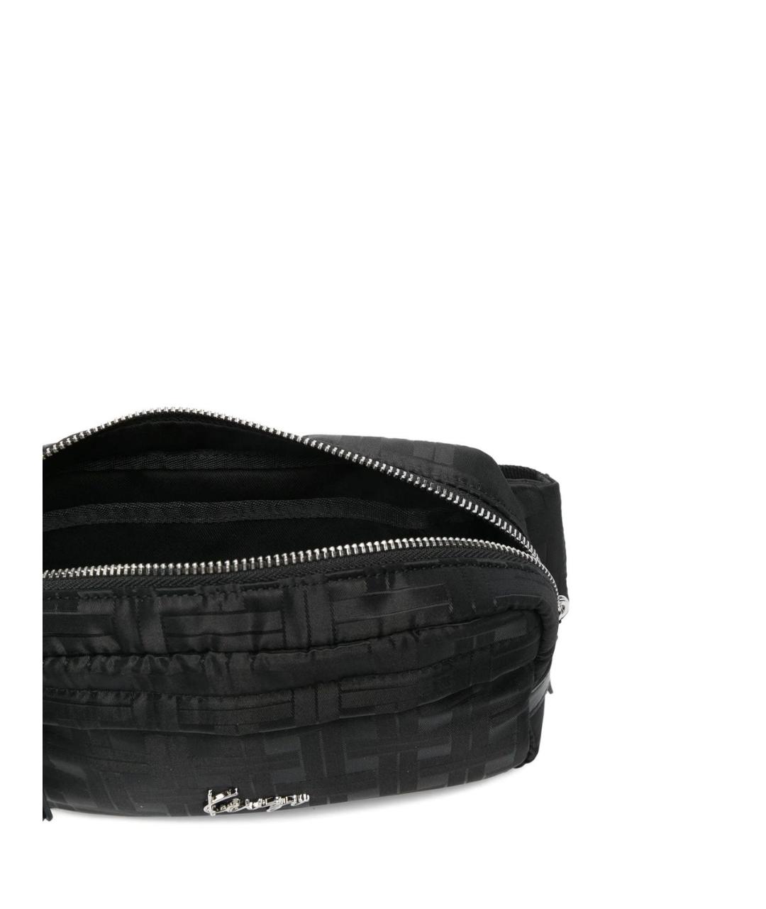 KENZO Черная тканевая поясная сумка, фото 2
