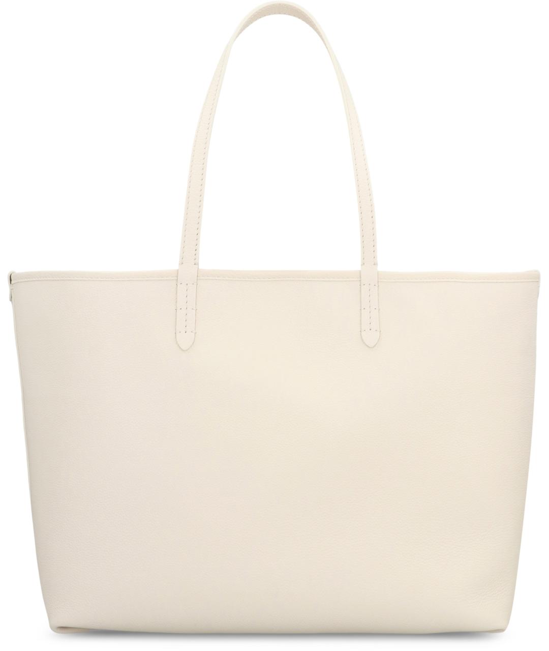 BURBERRY Бежевая тканевая сумка тоут, фото 3