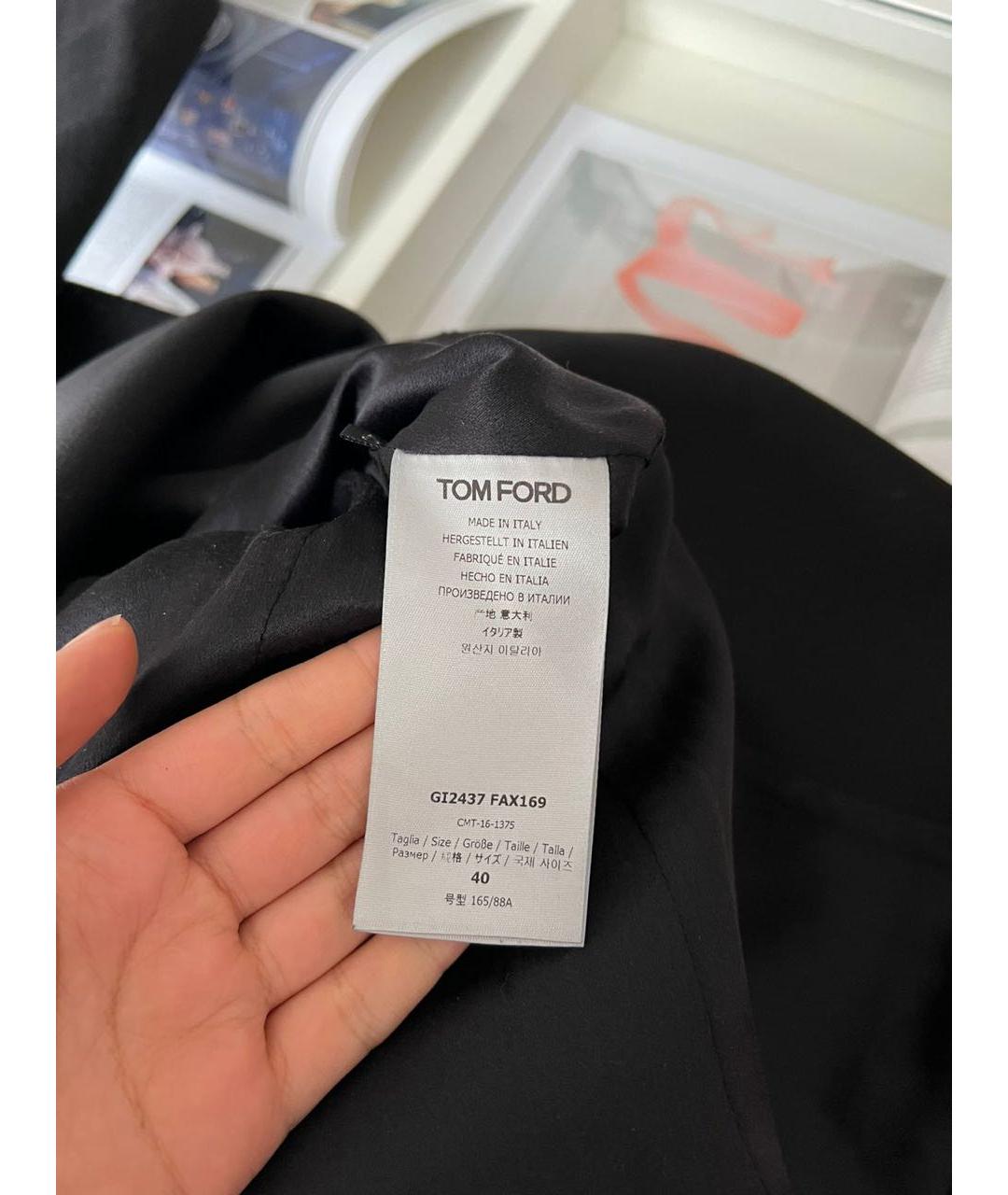 TOM FORD Черный жилет, фото 5