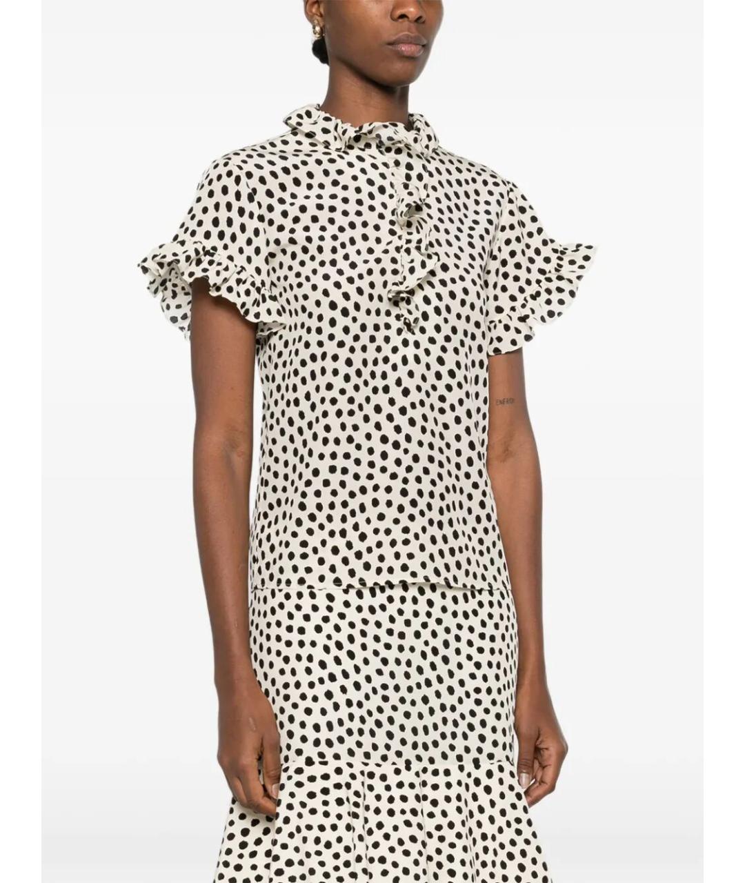 CHLOE Мульти шелковая блузы, фото 4