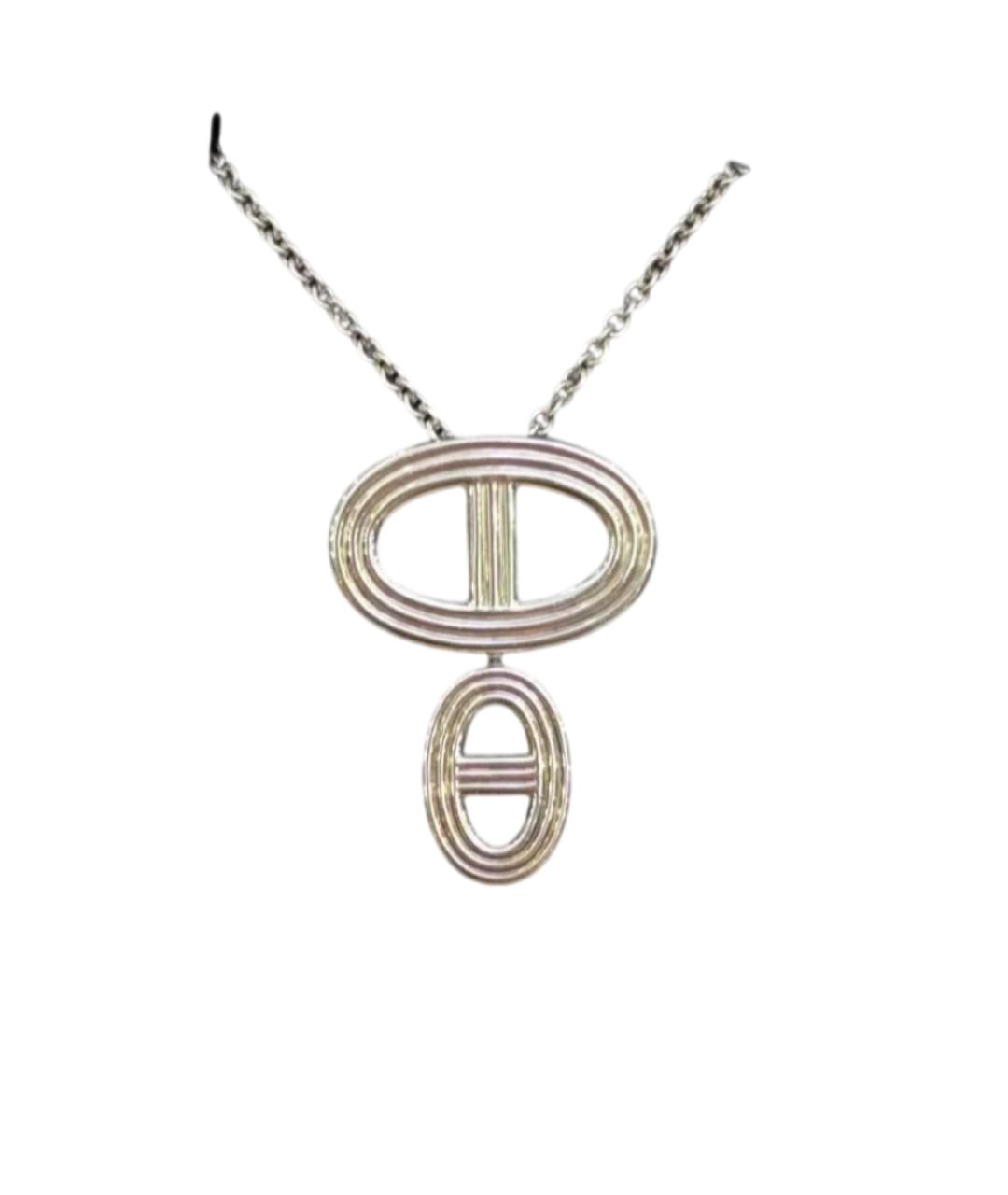 HERMES Серебряная серебряная подвеска, фото 1