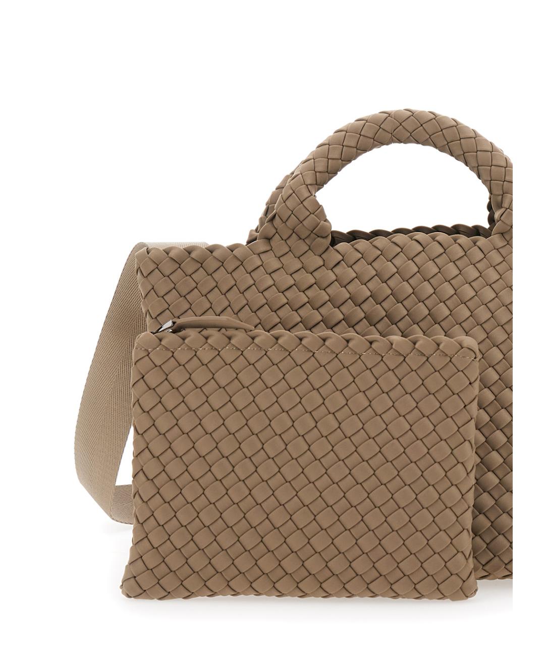 NAGHEDI Бежевая сумка тоут, фото 3