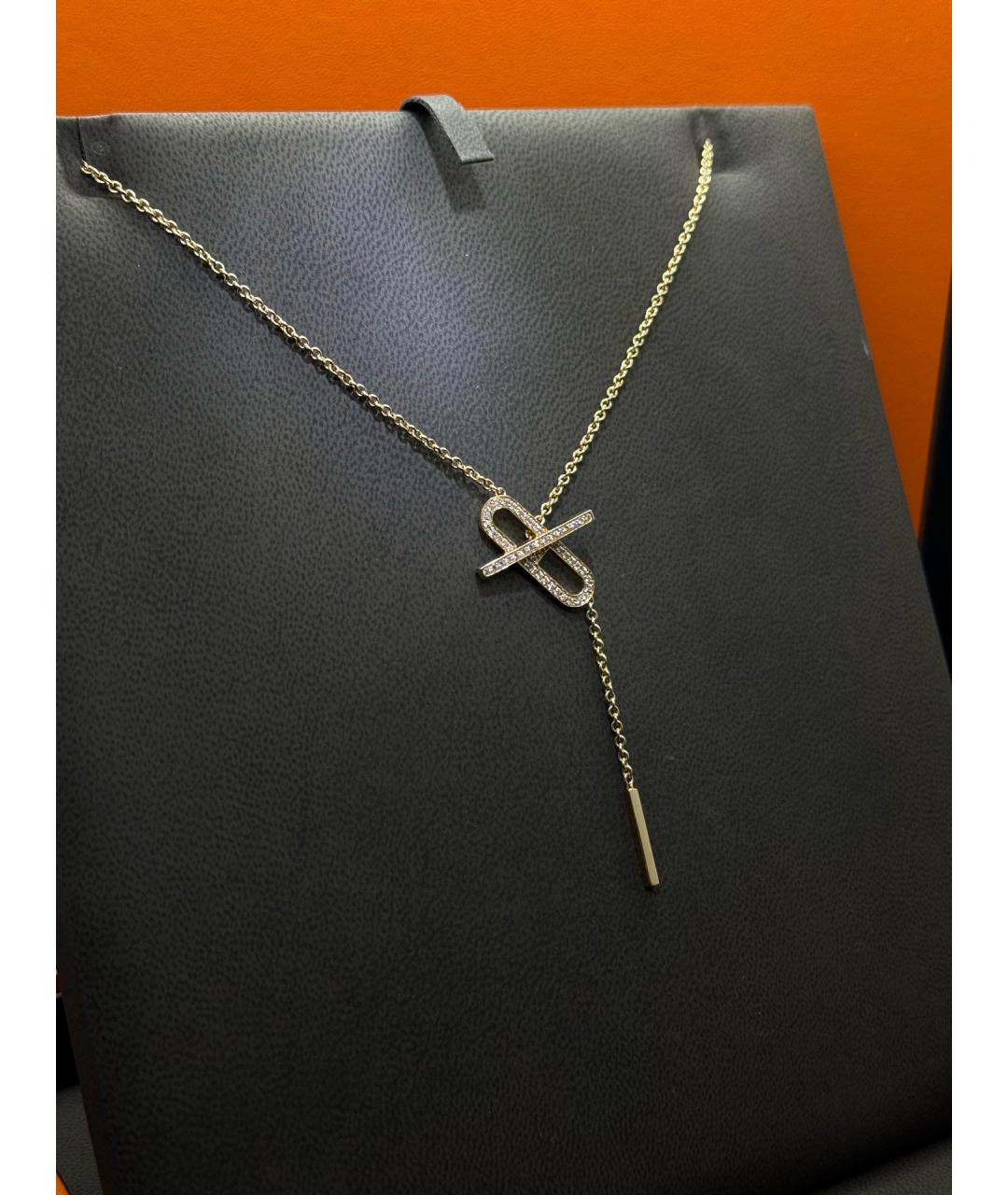 HERMES Золотая подвеска из розового золота, фото 8