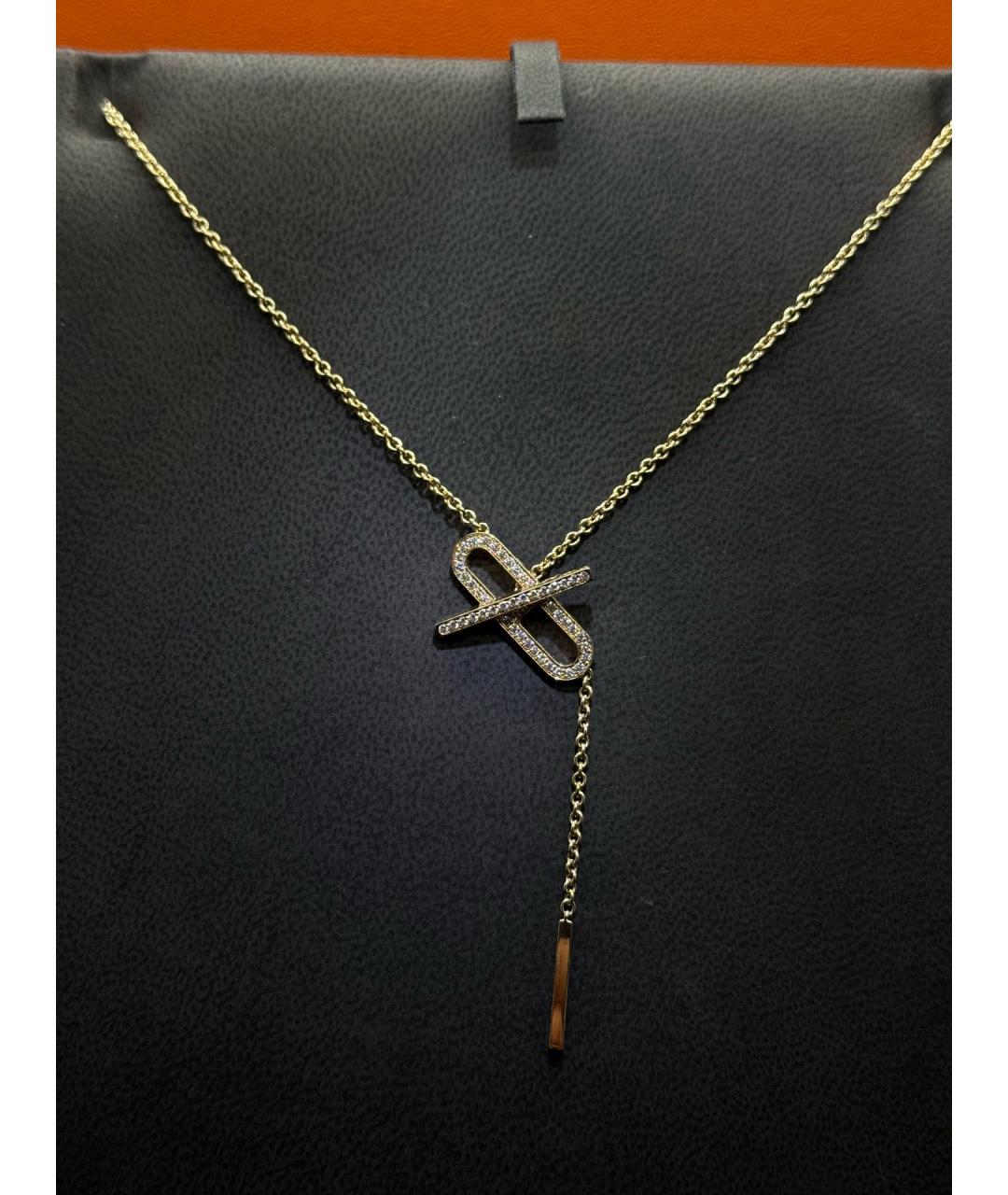 HERMES Золотая подвеска из розового золота, фото 2