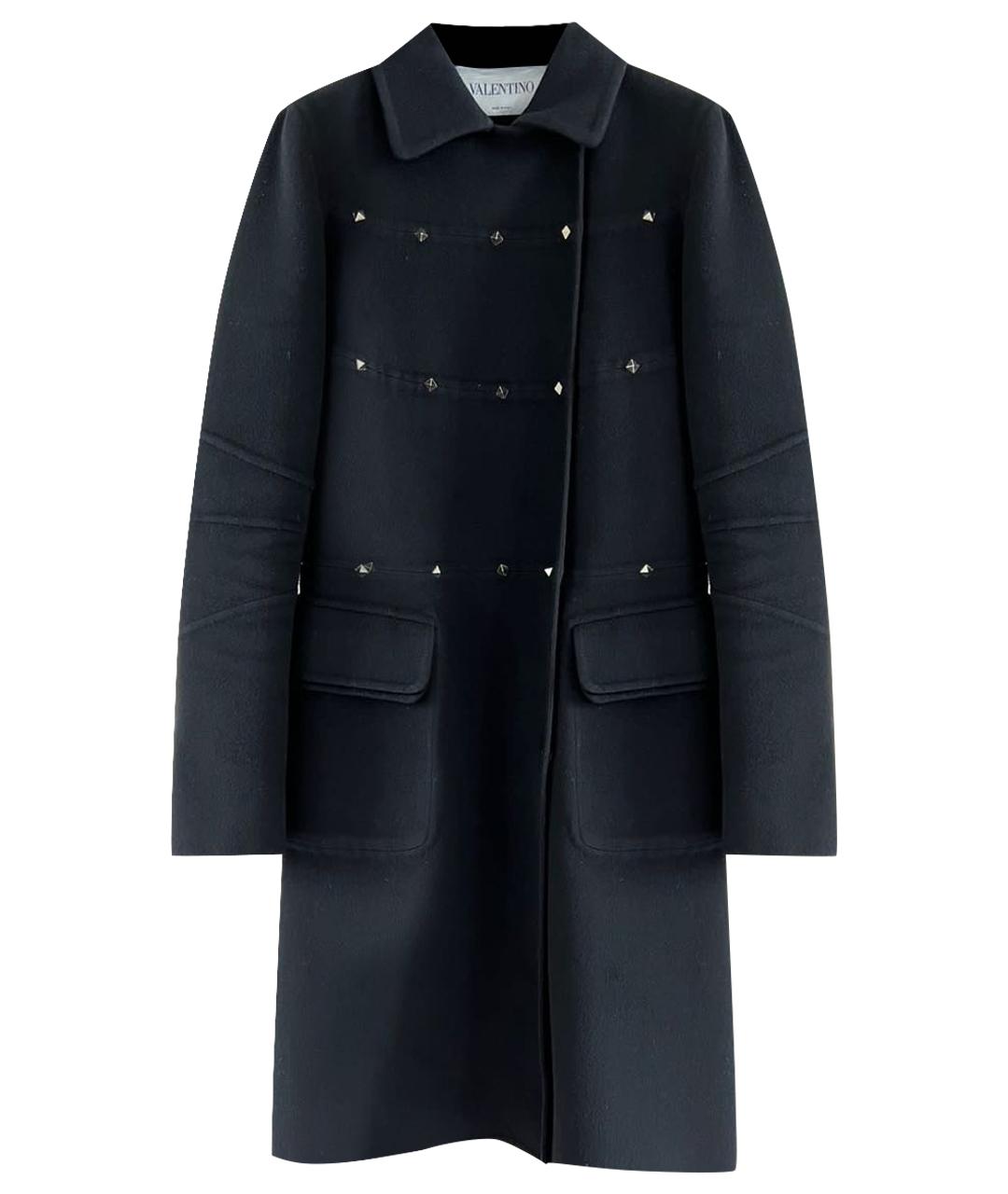 VALENTINO Черное пальто, фото 1