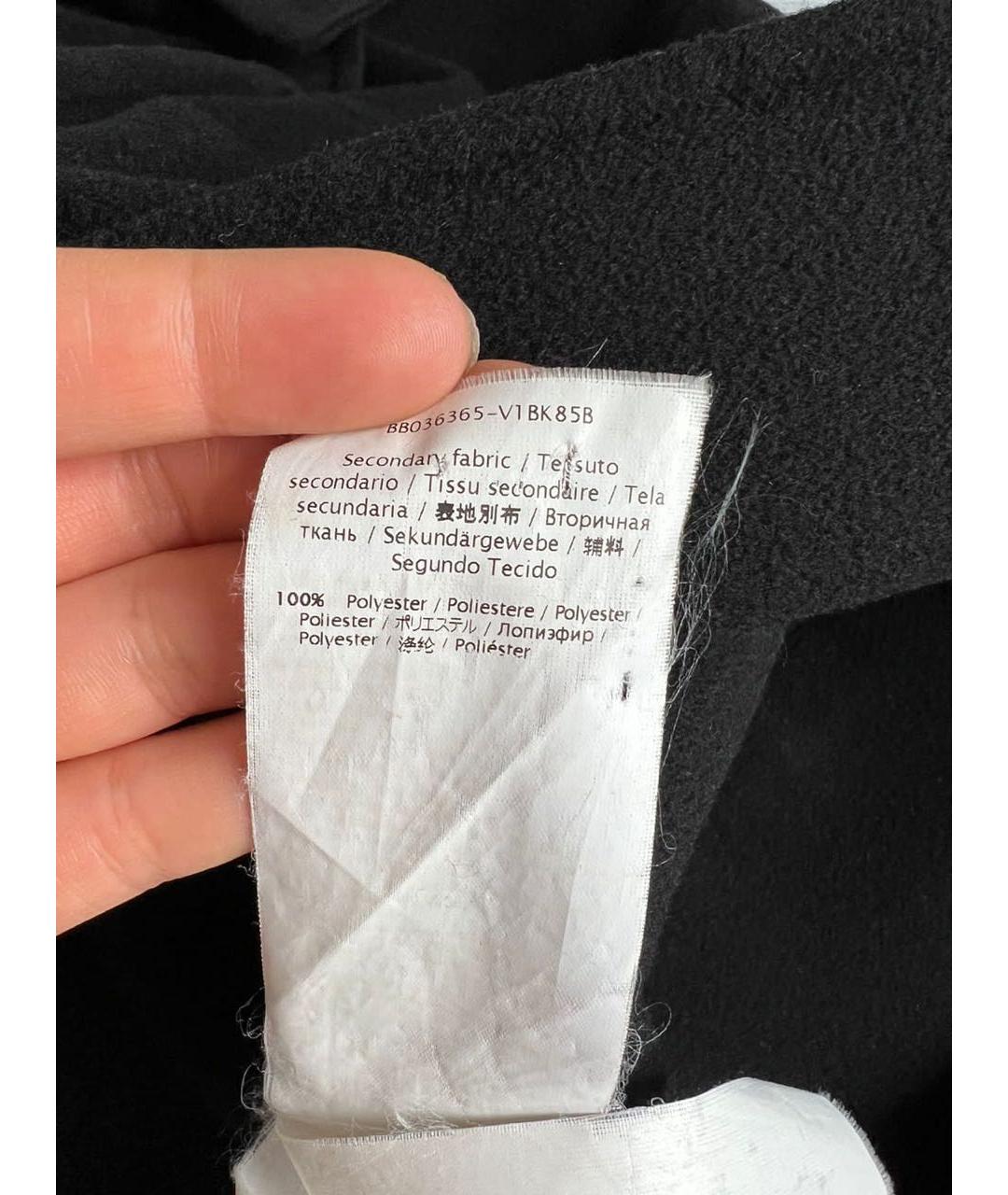 VALENTINO Черное пальто, фото 6
