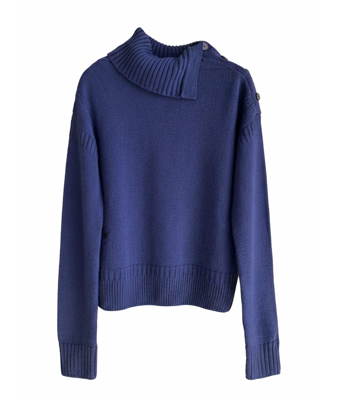 CHRISTIAN DIOR Темно-синий джемпер / свитер, фото 1