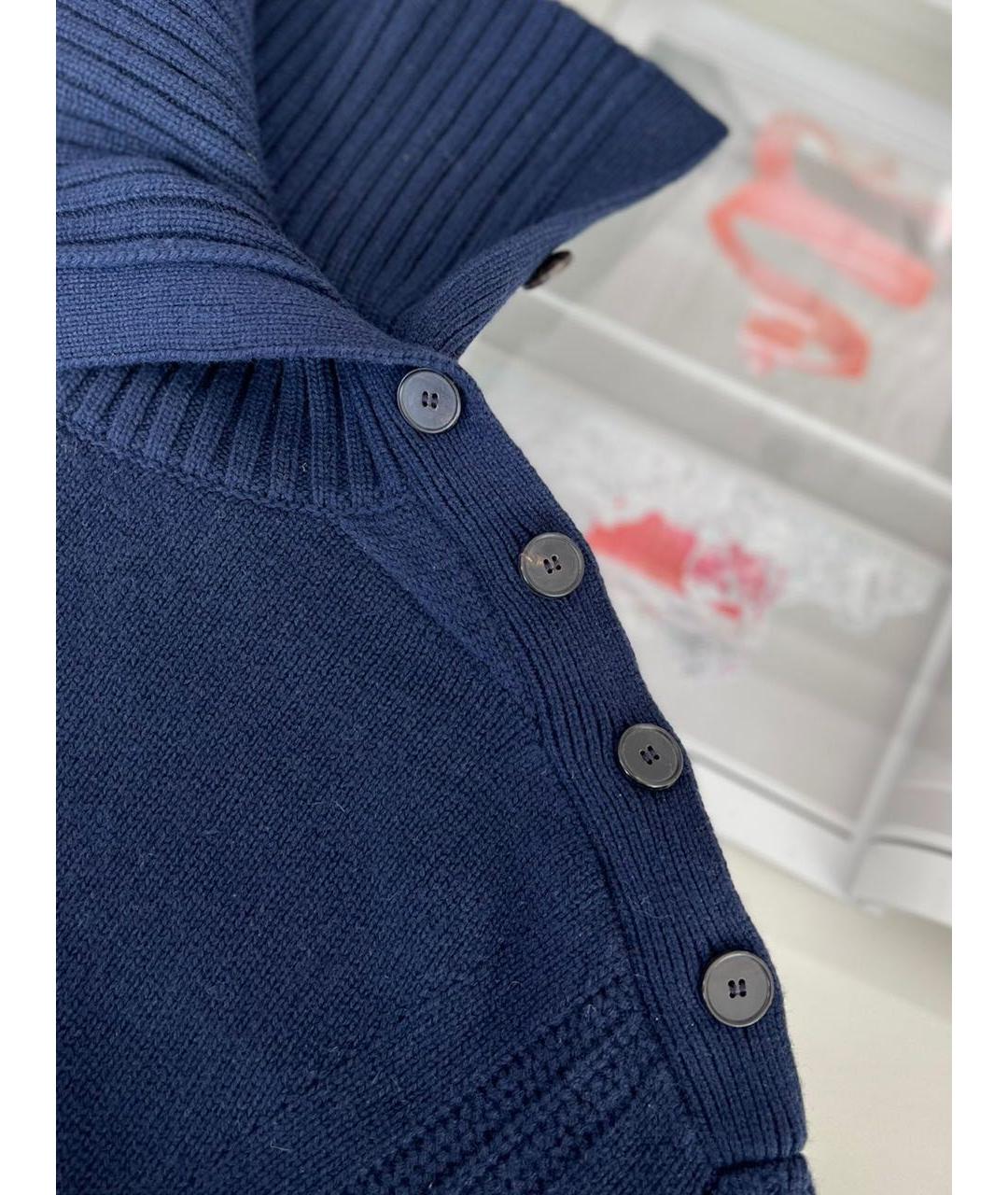 CHRISTIAN DIOR Темно-синий джемпер / свитер, фото 2