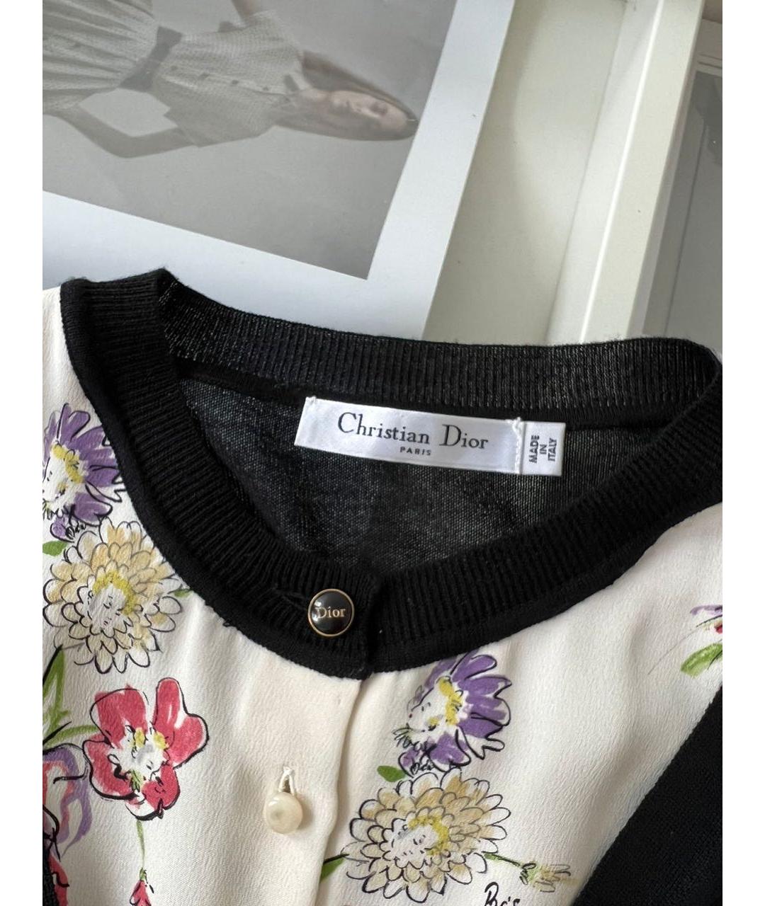 CHRISTIAN DIOR Черное повседневное платье, фото 5