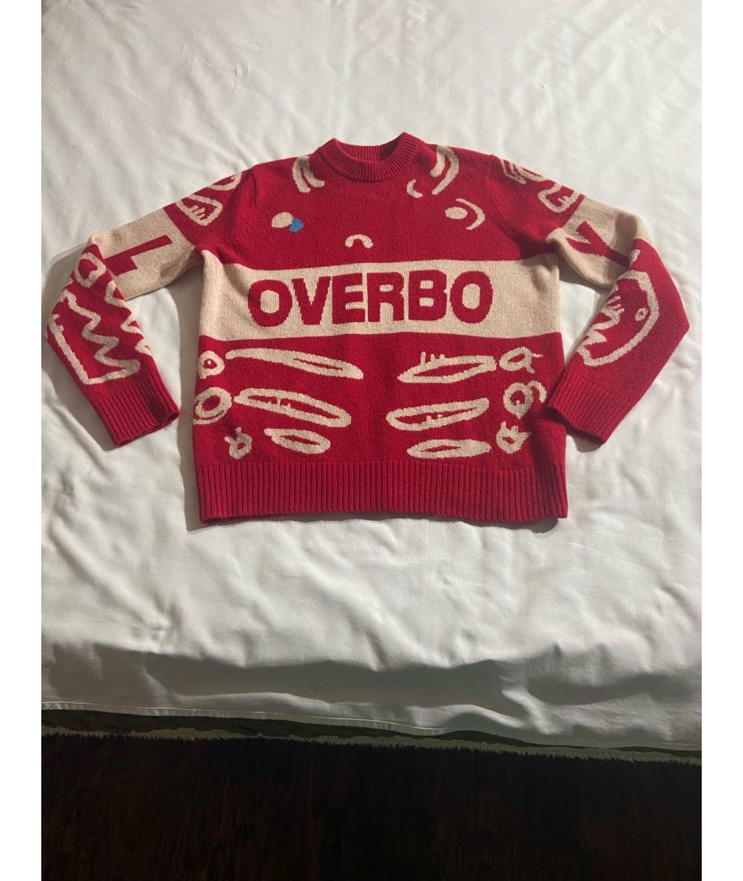 CHARLES JEFFREY LOVERBOY Красный шерстяной джемпер / свитер, фото 5