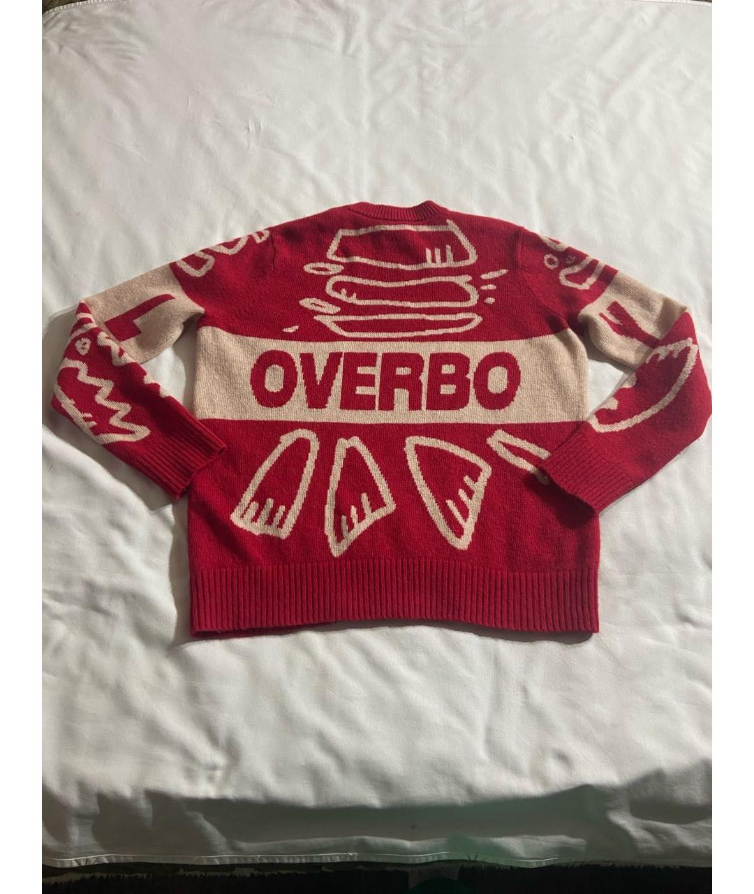 CHARLES JEFFREY LOVERBOY Красный шерстяной джемпер / свитер, фото 2