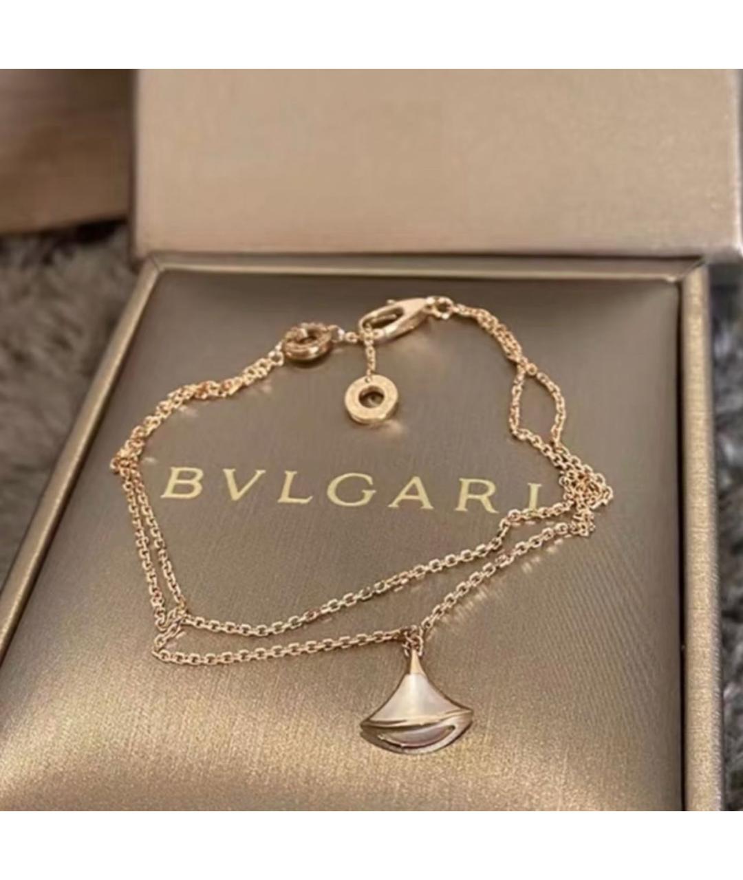 BVLGARI Золотой браслет из розового золота, фото 2