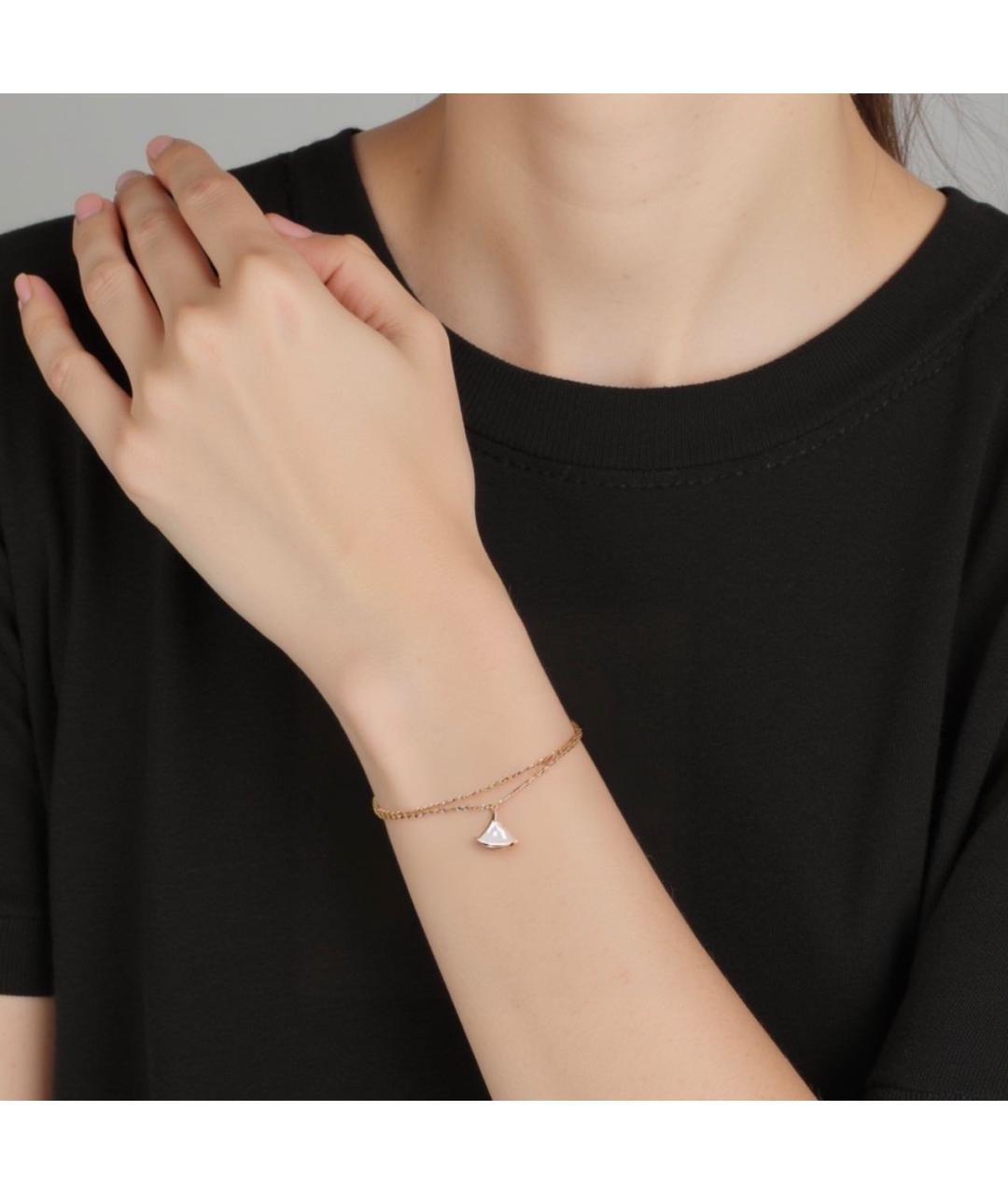 BVLGARI Золотой браслет из розового золота, фото 3