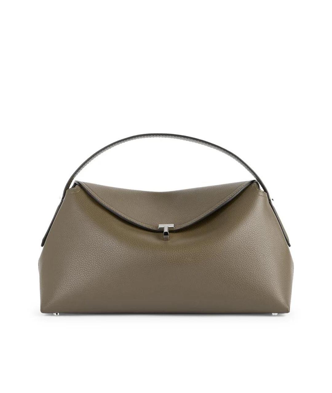 TOTEME Бежевая кожаная сумка через плечо, фото 1