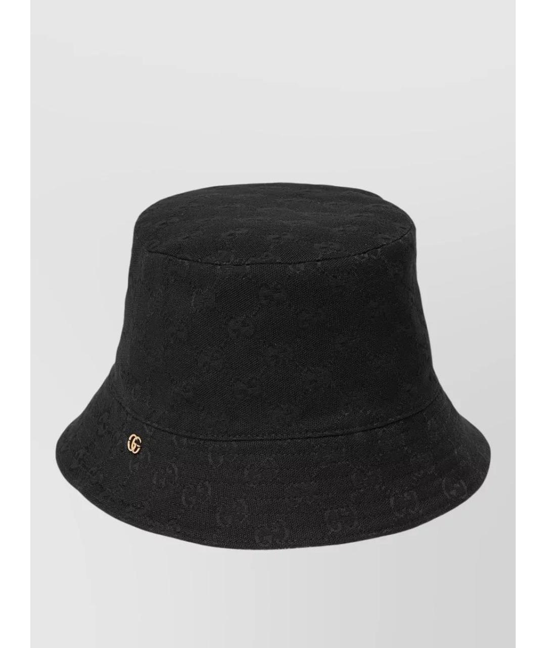 GUCCI Коричневая хлопковая панама, фото 2