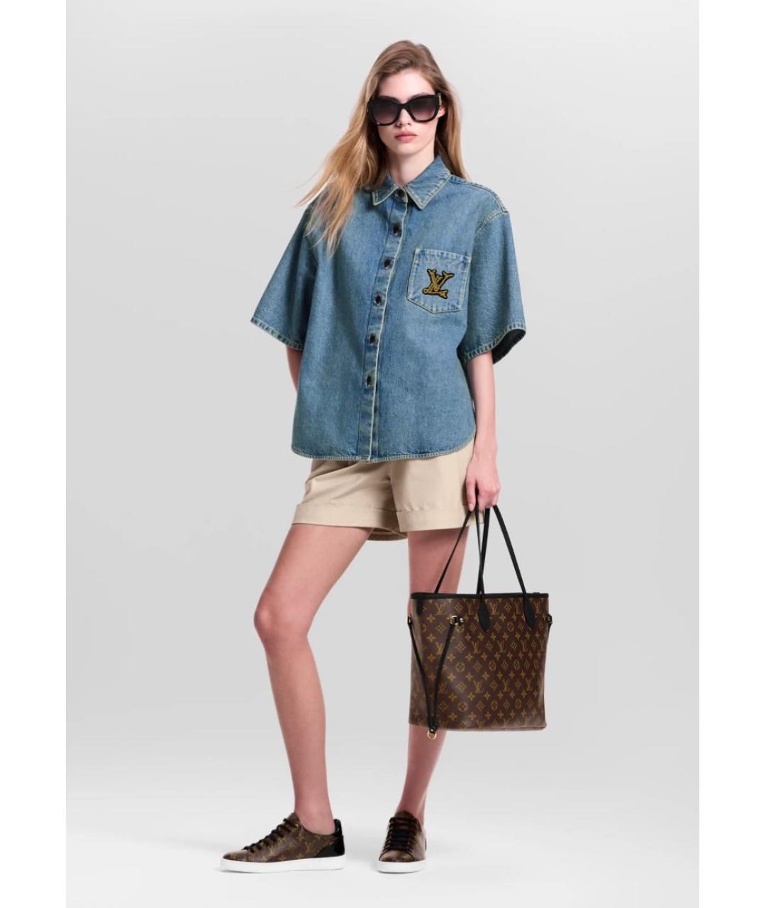 LOUIS VUITTON Коричневые кеды, фото 8