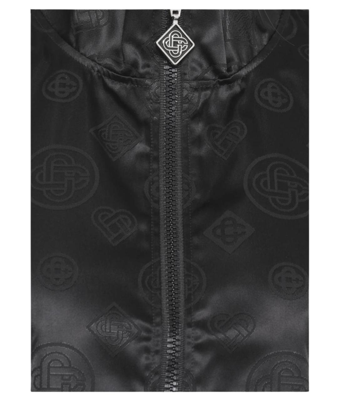 CASABLANCA Черная полиамидовая куртка, фото 3