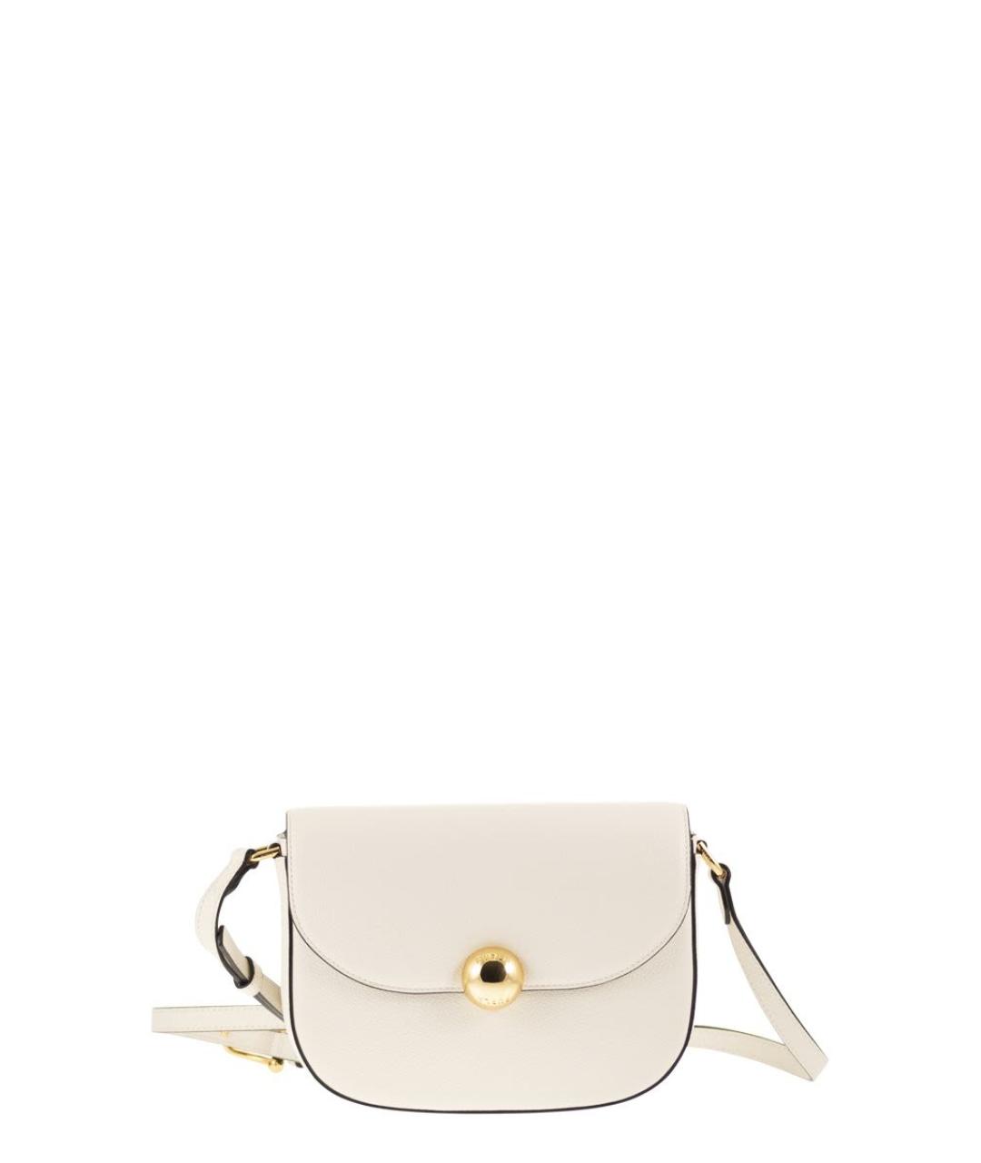 FURLA Бежевая кожаная сумка через плечо, фото 1