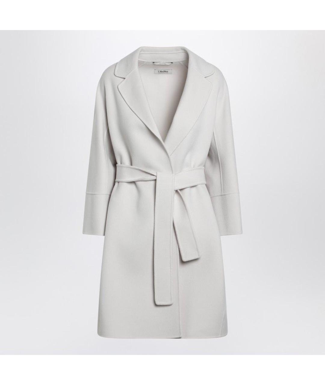 'S MAX MARA Бежевое шерстяное пальто, фото 3