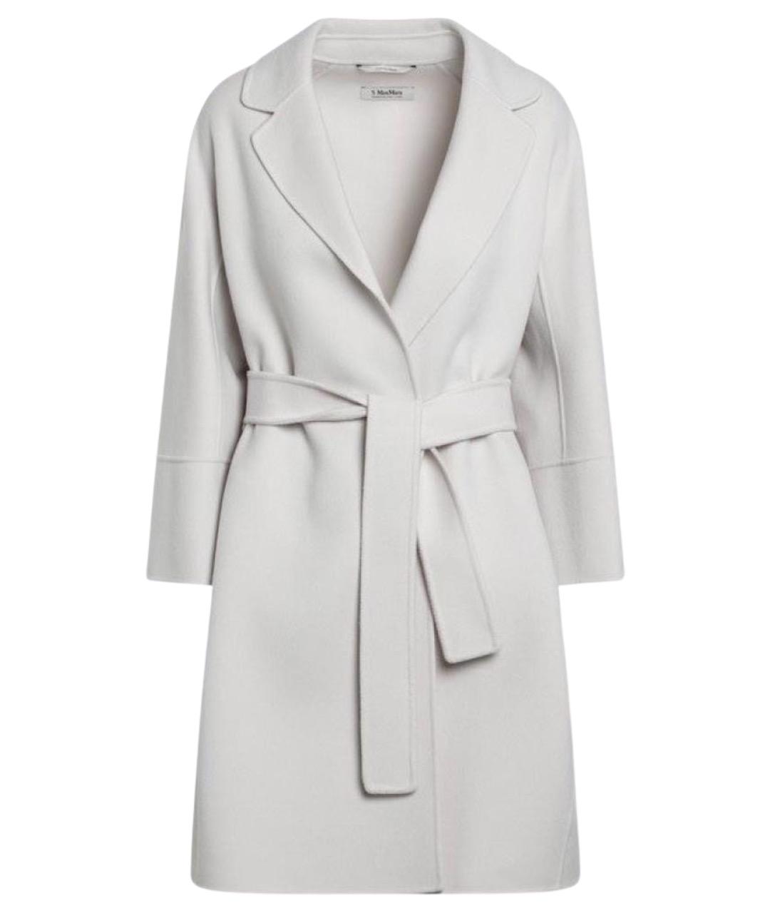 'S MAX MARA Бежевое шерстяное пальто, фото 1