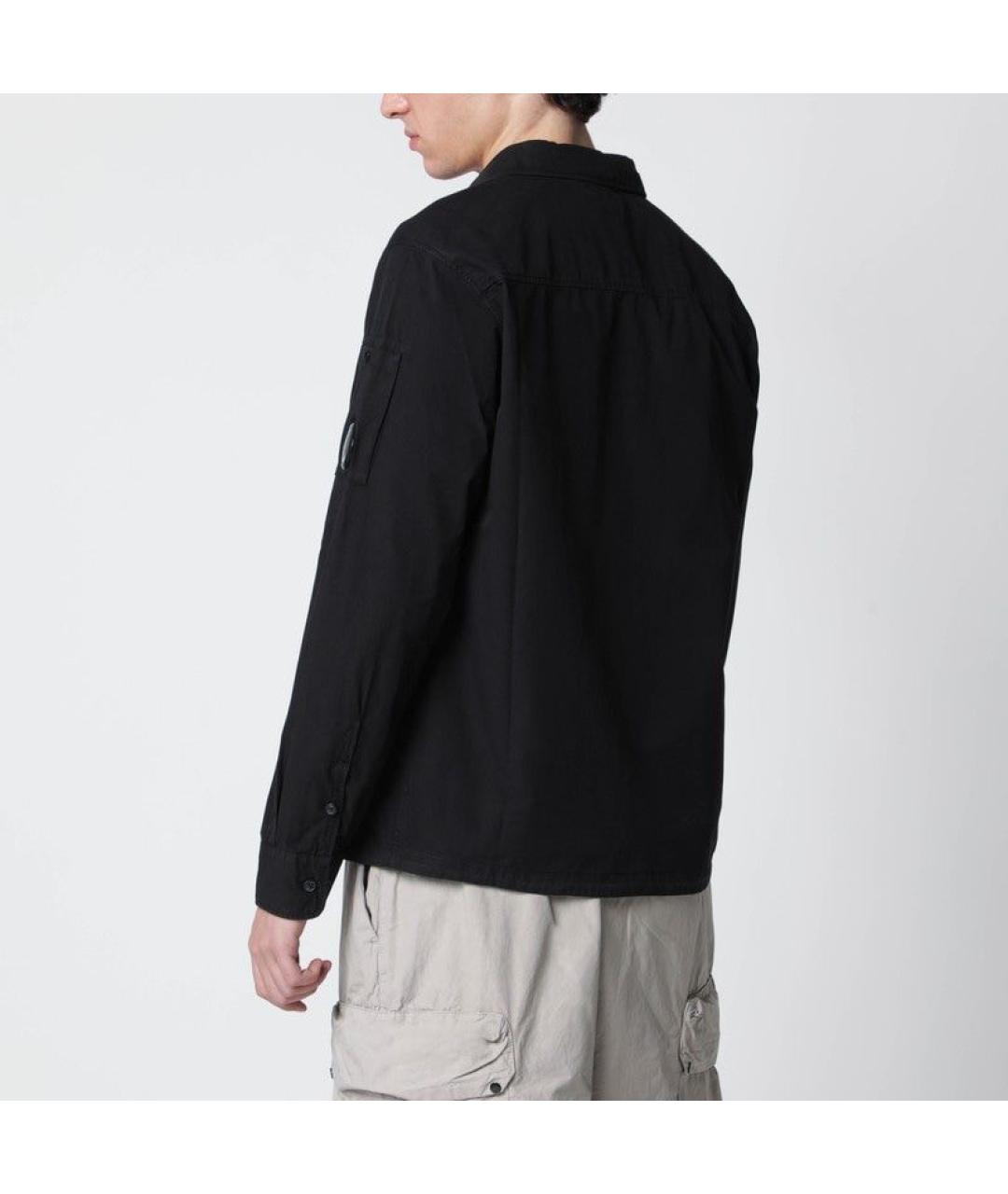 CP COMPANY Черная хлопковая куртка, фото 2