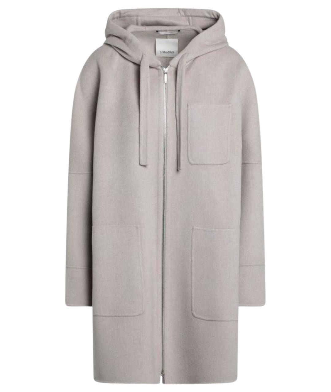 'S MAX MARA Бежевое шерстяное пальто, фото 1