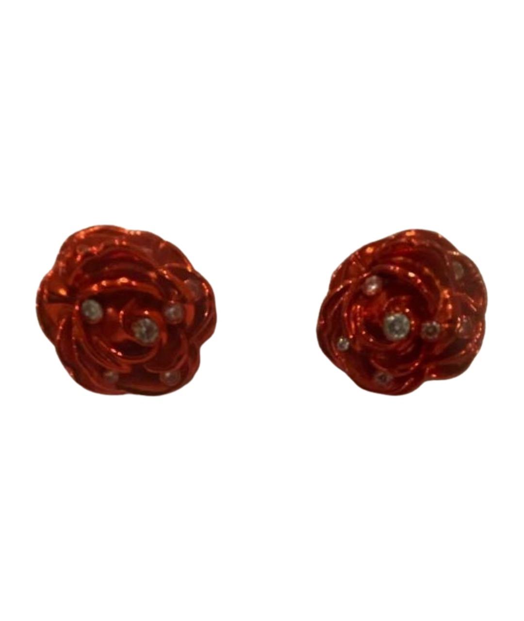 MAGDA BUTRYM Красные металлические серьги, фото 1