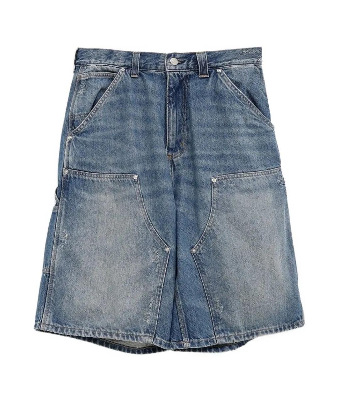 CARHARTT WIP Синие хлопковые шорты, фото 1