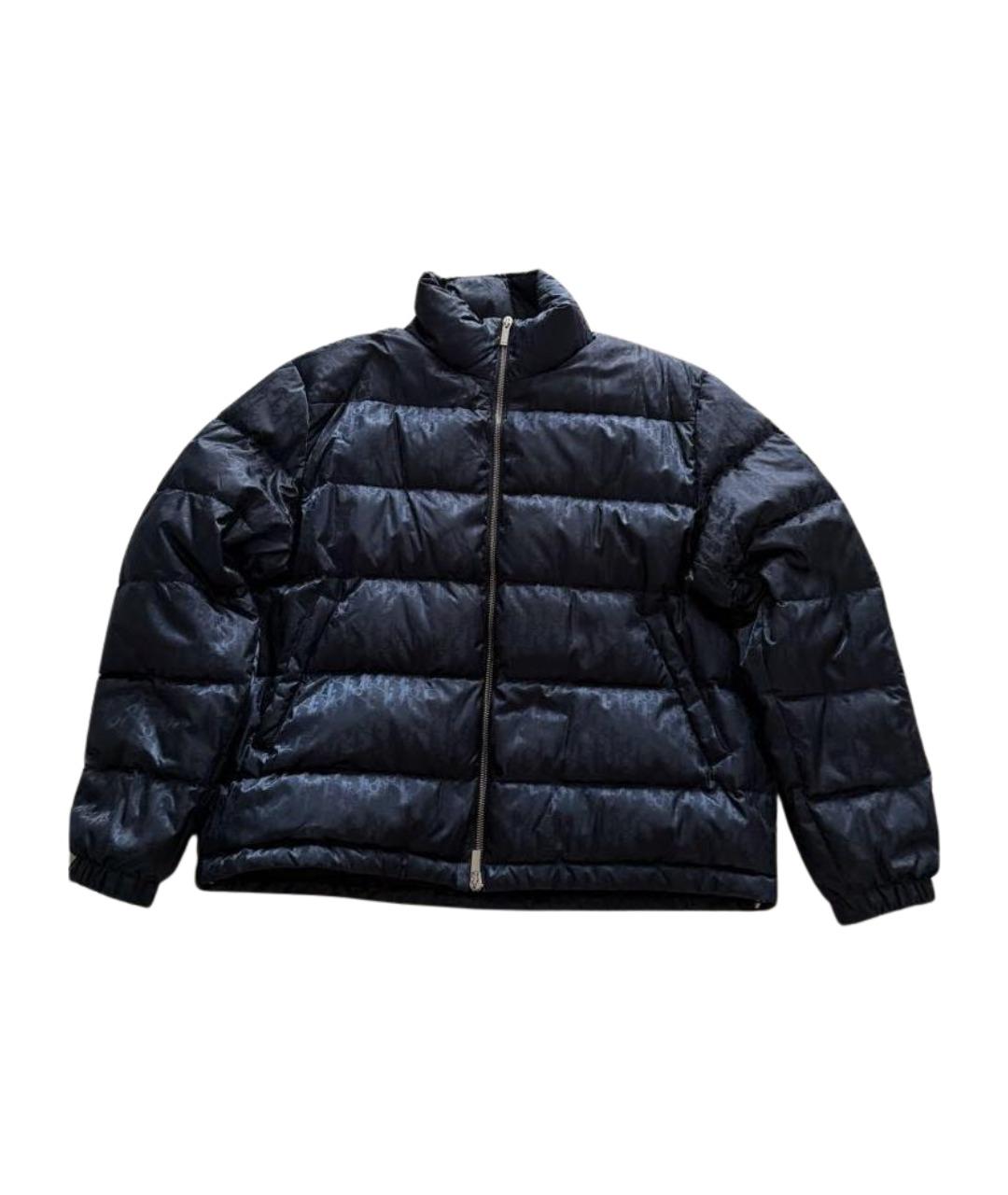 CHRISTIAN DIOR Темно-синяя полиэстеровая куртка, фото 1