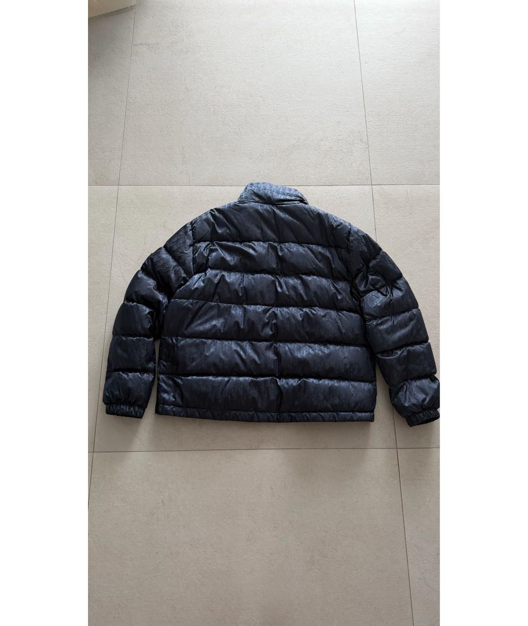 CHRISTIAN DIOR Темно-синяя полиэстеровая куртка, фото 2