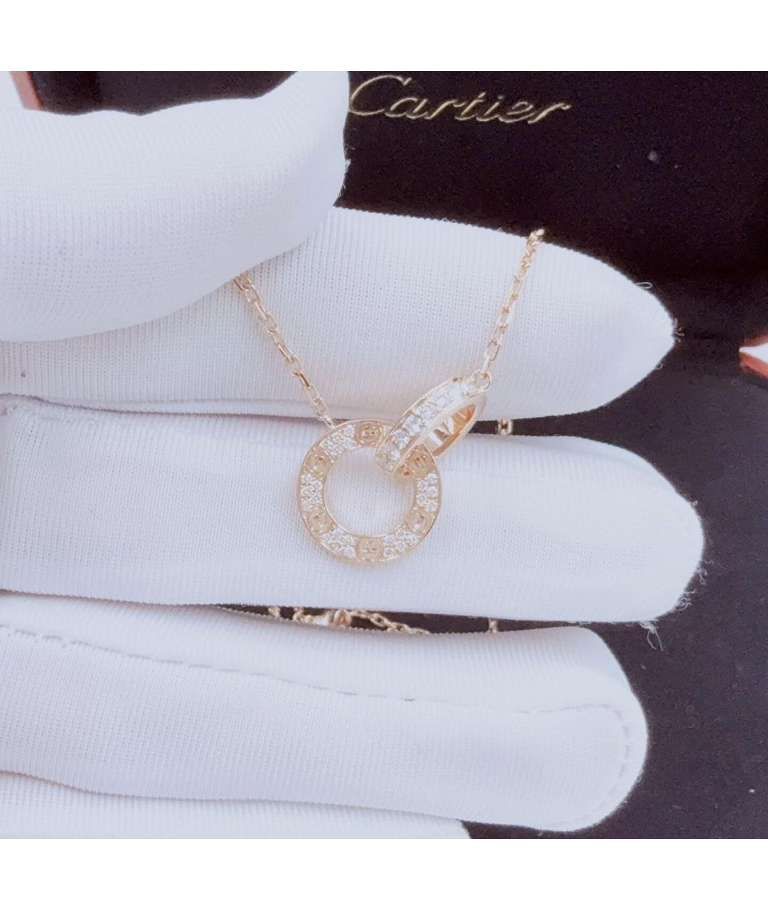 CARTIER Розовое колье из розового золота, фото 5