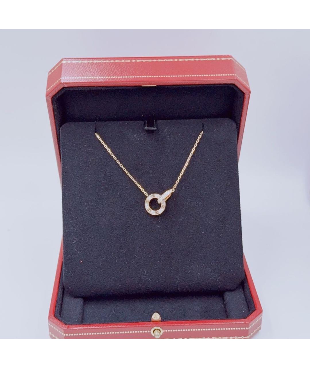 CARTIER Розовое колье из розового золота, фото 2