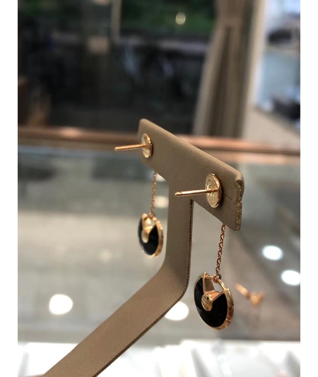 CARTIER Золотые серьги из розового золота, фото 3