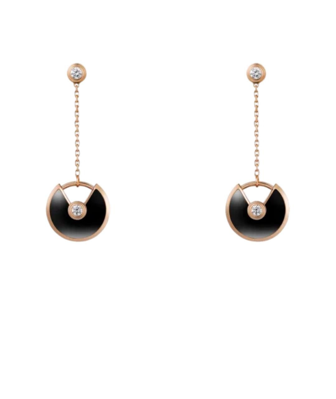 CARTIER Золотые серьги из розового золота, фото 1