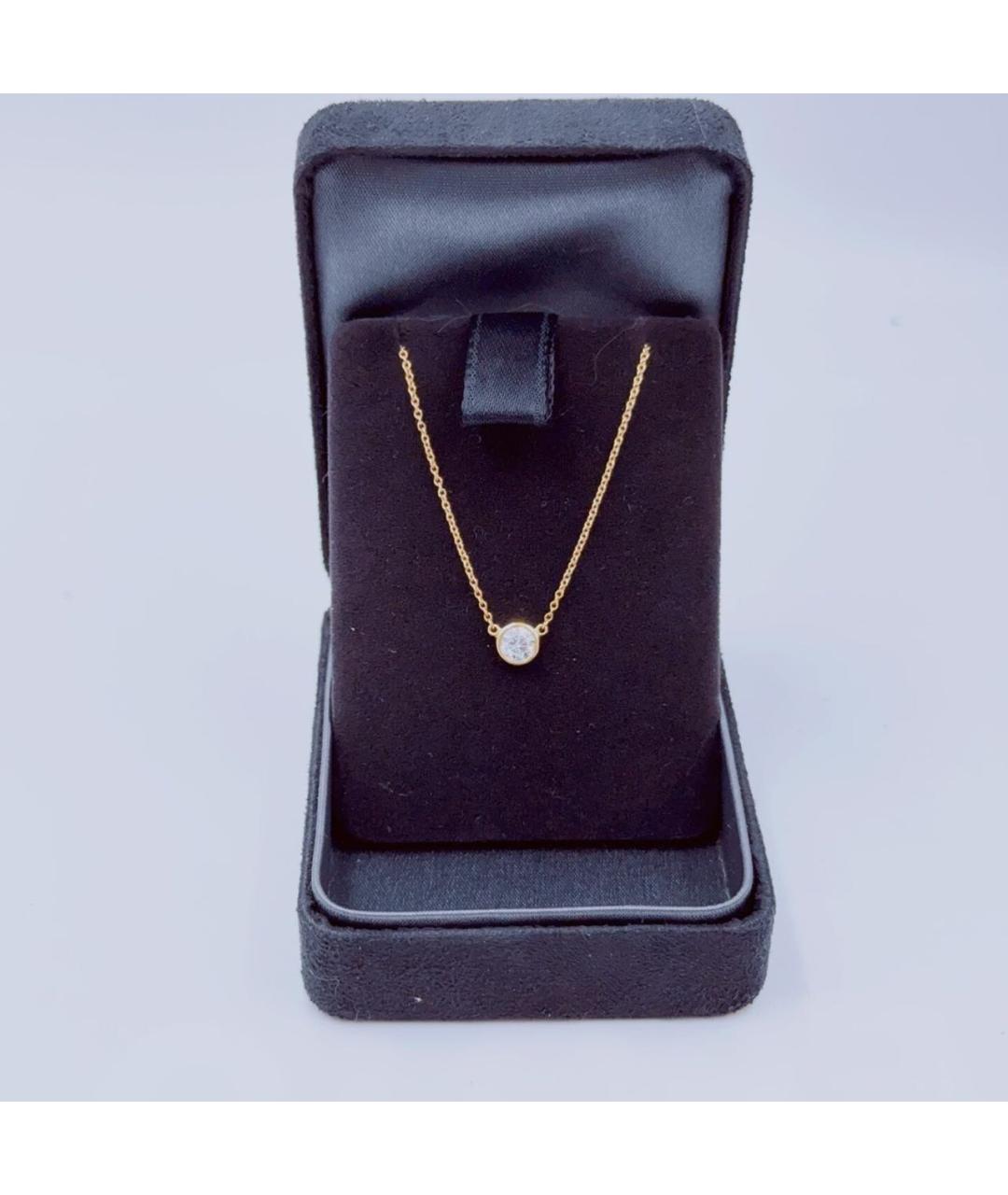 TIFFANY&CO Желтое колье из желтого золота, фото 2