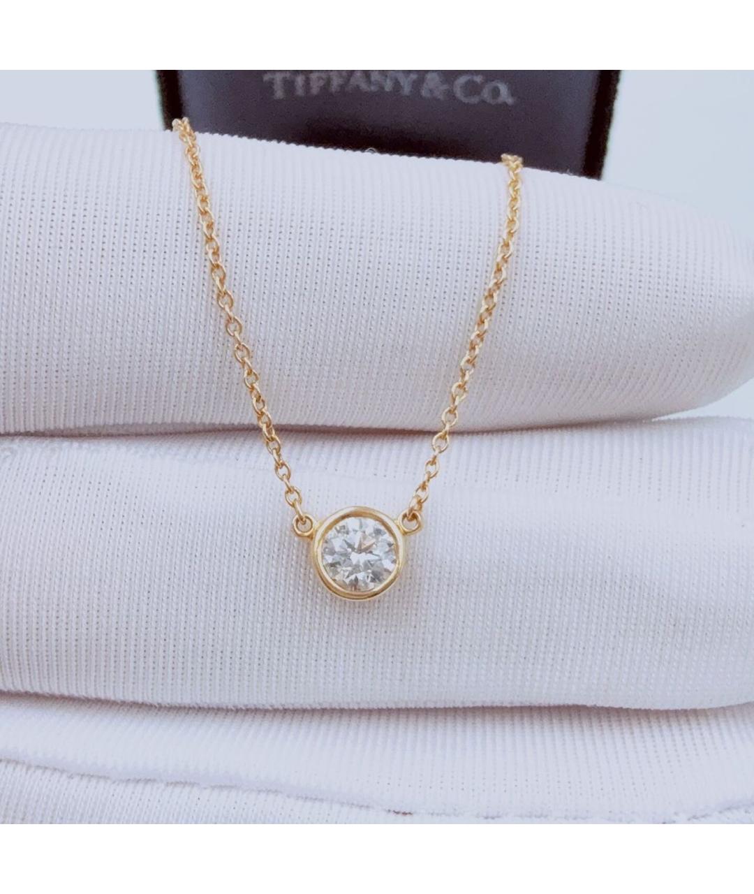 TIFFANY&CO Желтое колье из желтого золота, фото 7