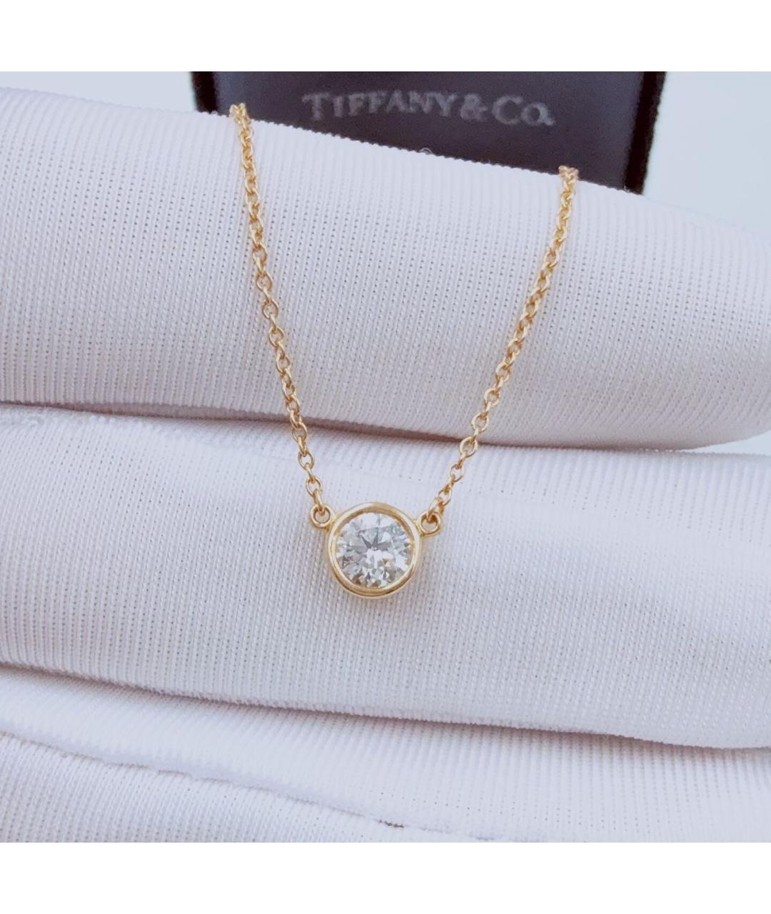 TIFFANY&CO Желтое колье из желтого золота, фото 3
