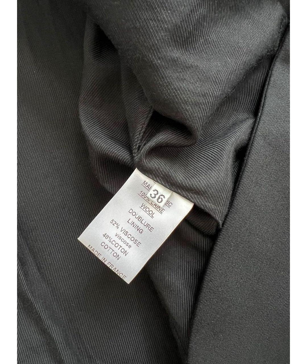 BALMAIN Черный шерстяной жилет, фото 7
