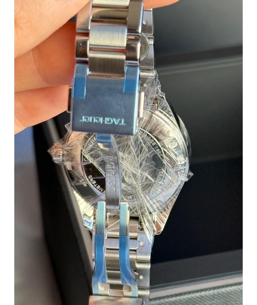 TAG HEUER Серебряные часы, фото 2