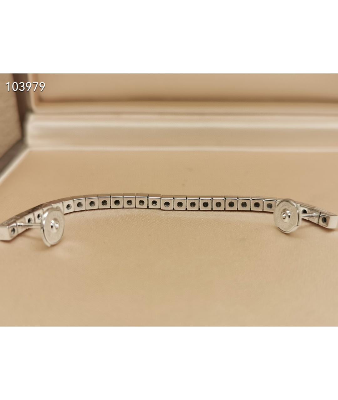 CARTIER Серебряные серьги из белого золота, фото 4