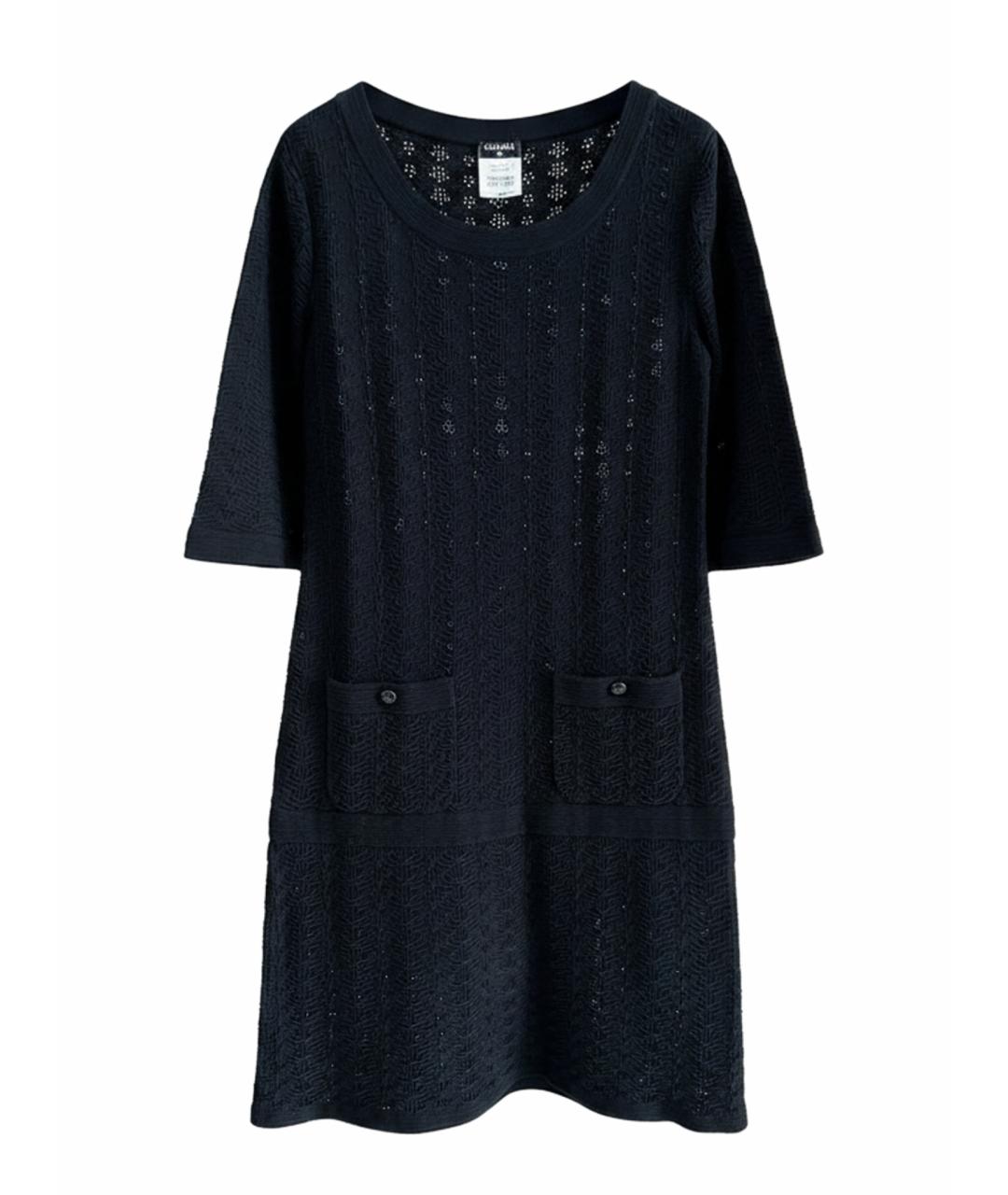 CHANEL Черное повседневное платье, фото 1