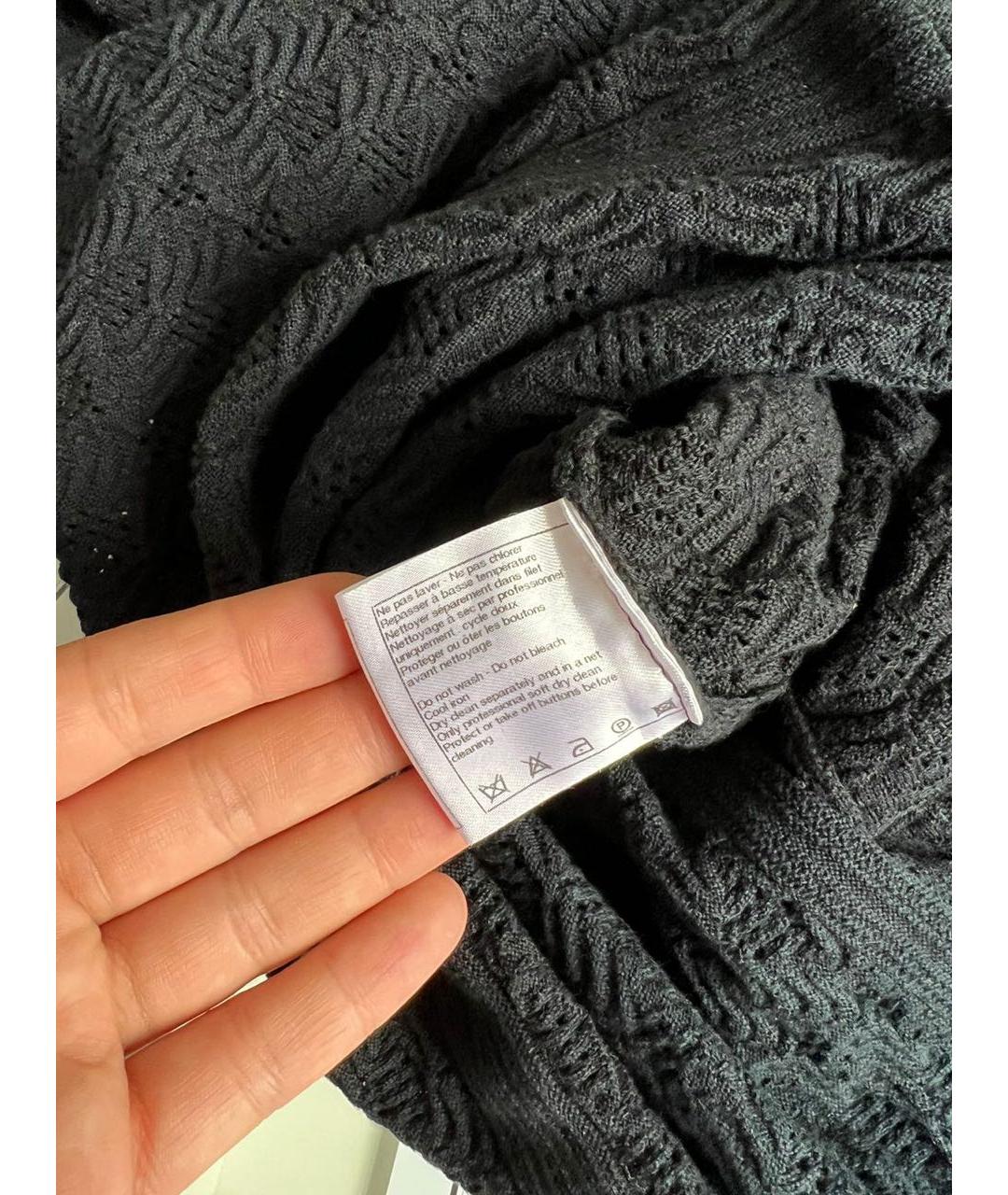 CHANEL Черное повседневное платье, фото 7