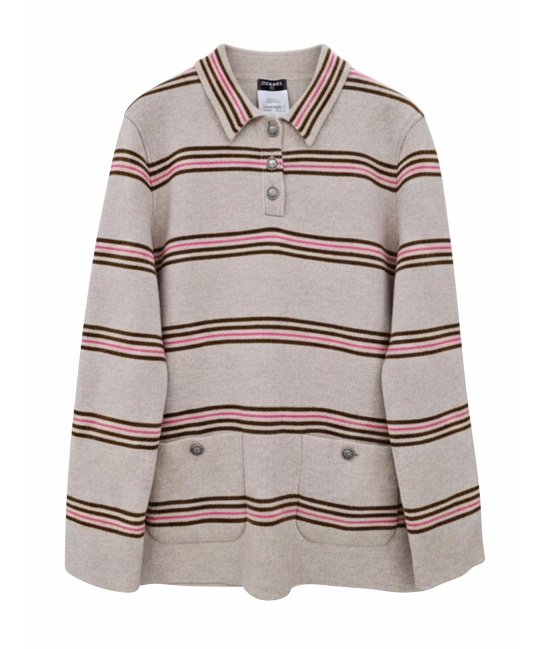 CHANEL Коричневый кардиган, фото 1