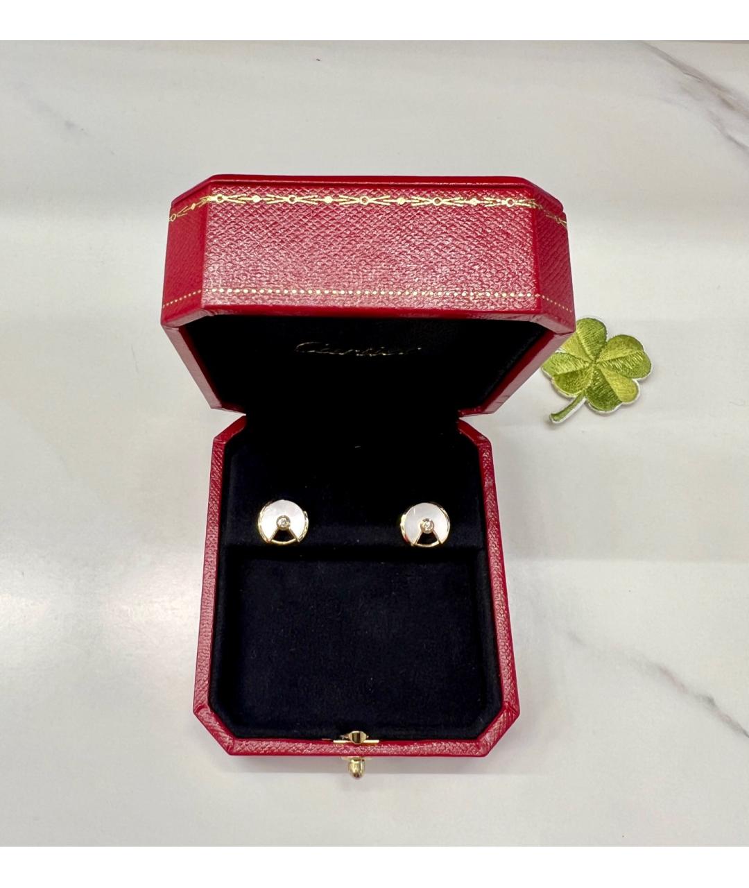 CARTIER Золотые серьги из розового золота, фото 2