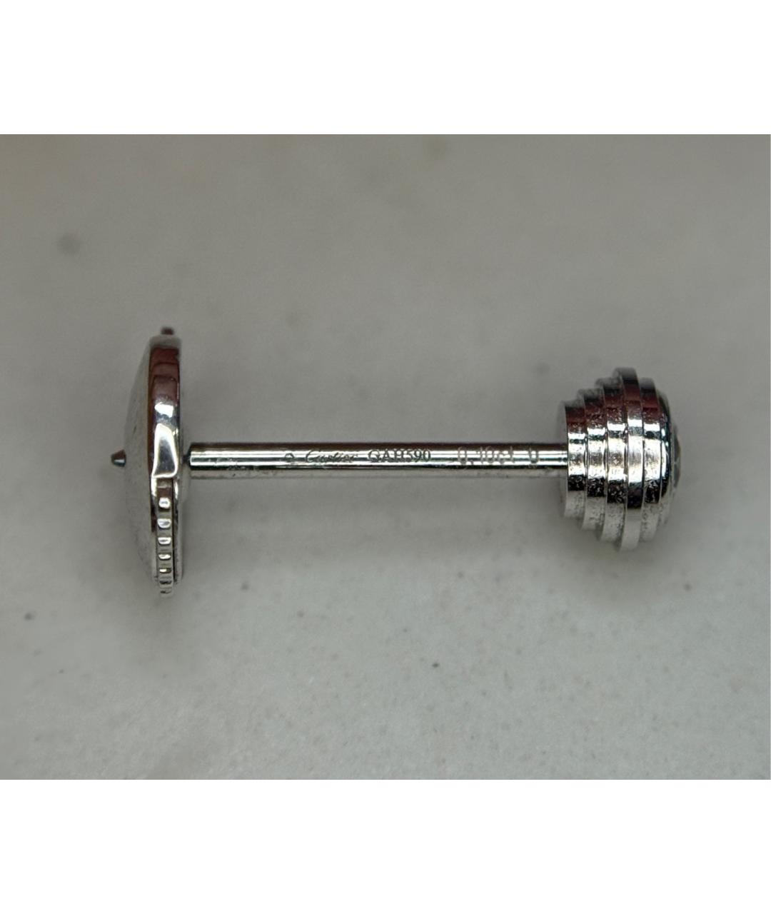 CARTIER Серебряные серьги из белого золота, фото 4