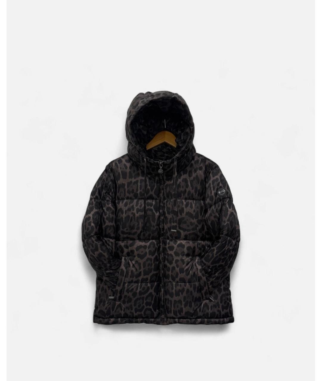 MICHAEL KORS Серая полиэстеровая куртка, фото 9