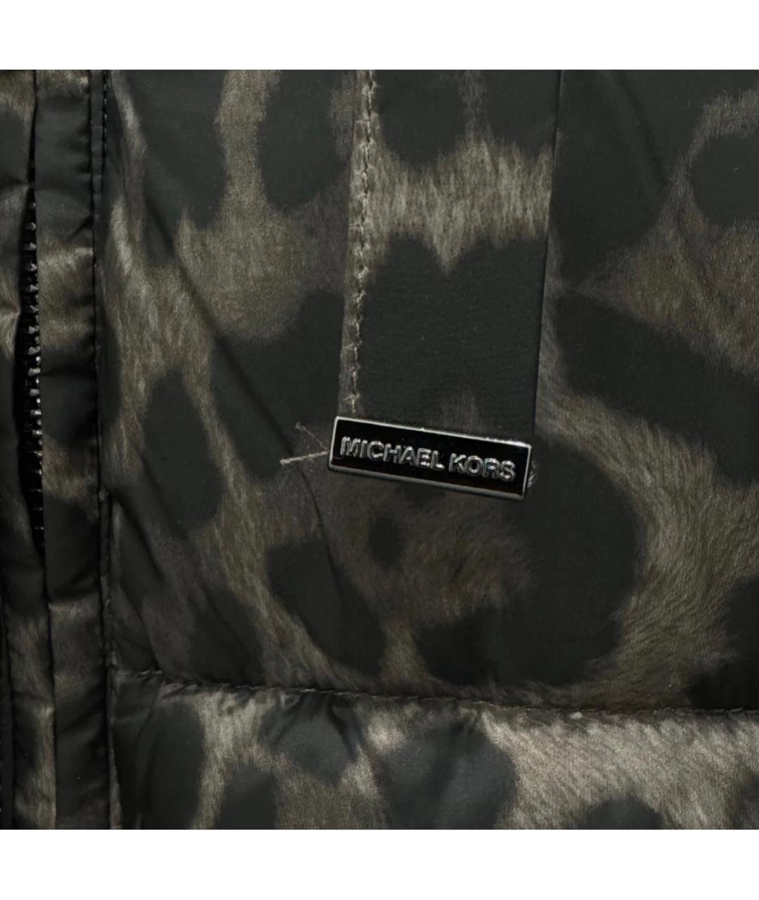 MICHAEL KORS Серая полиэстеровая куртка, фото 8