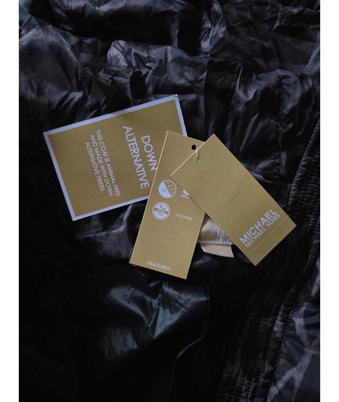 MICHAEL KORS Серая полиэстеровая куртка, фото 4